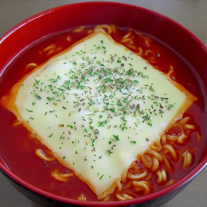 イタリア～ンな♪我が家の“トマトラーメン”